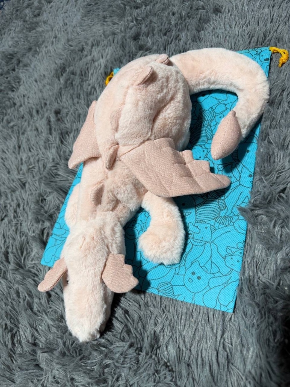 Jellycat Rose Dragon Plush